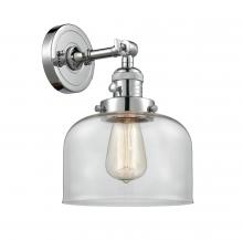  203SW-PC-G72-LED - Bell - 1 Light - 8 inch - Polished Chrome - Sconce