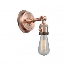  203SWBP-AC - Bare Bulb - 1 Light - 5 inch - Antique Copper - Sconce