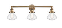  205-BB-G324 - Olean - 3 Light - 31 inch - Brushed Brass - Bath Vanity Light