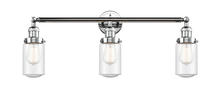  205-PC-G314 - Dover - 3 Light - 31 inch - Polished Chrome - Bath Vanity Light