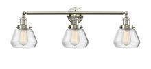  205-SN-G172 - Fulton - 3 Light - 30 inch - Brushed Satin Nickel - Bath Vanity Light