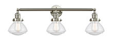  205-SN-G324 - Olean - 3 Light - 31 inch - Brushed Satin Nickel - Bath Vanity Light