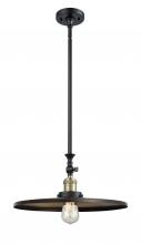  206-BAB-MFR-BK-16 - Appalachian - 1 Light - 16 inch - Black Antique Brass - Stem Hung - Mini Pendant