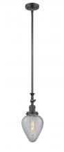  206-OB-G165 - Geneseo - 1 Light - 7 inch - Oil Rubbed Bronze - Stem Hung - Mini Pendant