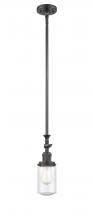  206-OB-G314 - Dover - 1 Light - 5 inch - Oil Rubbed Bronze - Stem Hung - Mini Pendant