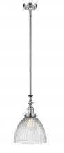  206-PC-G222 - Seneca Falls - 1 Light - 10 inch - Polished Chrome - Stem Hung - Mini Pendant