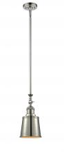  206-PN-M9 - Addison - 1 Light - 5 inch - Polished Nickel - Stem Hung - Mini Pendant