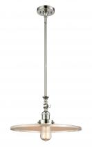  206-PN-MFR-PN-16 - Appalachian - 1 Light - 16 inch - Polished Nickel - Stem Hung - Mini Pendant