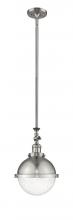  206-SN-HFS-84-SN - Hampden - 1 Light - 9 inch - Brushed Satin Nickel - Stem Hung - Mini Pendant