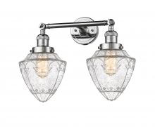  208-PC-G664-7 - Bullet - 2 Light - 18 inch - Polished Chrome - Bath Vanity Light