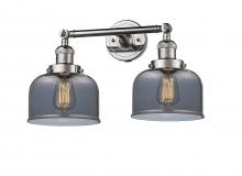  208-PN-G73 - Bell - 2 Light - 19 inch - Polished Nickel - Bath Vanity Light