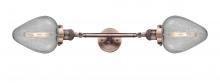  208L-AC-G165 - Geneseo - 2 Light - 7 inch - Antique Copper - Bath Vanity Light