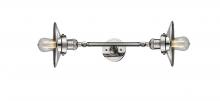  208L-PN-M1 - Railroad - 2 Light - 8 inch - Polished Nickel - Bath Vanity Light