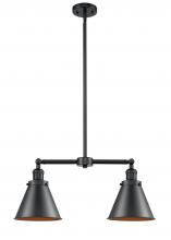  209-OB-M13-OB - Appalachian - 2 Light - 23 inch - Oil Rubbed Bronze - Stem Hung - Island Light