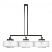  213-BAB-G692-16 - Bridgeton - 3 Light - 50 inch - Black Antique Brass - Stem Hung - Island Light