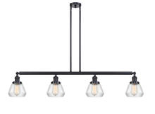  214-BK-G172 - Fulton - 4 Light - 51 inch - Matte Black - Stem Hung - Island Light