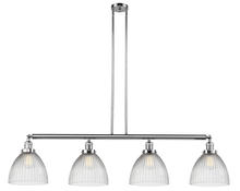  214-PC-G222 - Seneca Falls - 4 Light - 51 inch - Polished Chrome - Stem Hung - Island Light