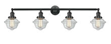  215-BK-G532 - Oxford - 4 Light - 46 inch - Matte Black - Bath Vanity Light