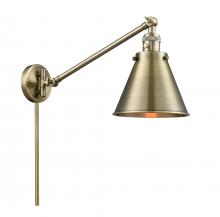  237-AB-M13-AB - Appalachian - 1 Light - 8 inch - Antique Brass - Swing Arm