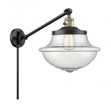  237-BAB-G544 - Oxford - 1 Light - 12 inch - Black Antique Brass - Swing Arm