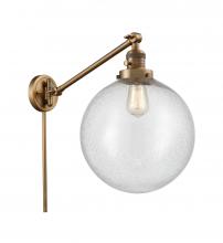  237-BB-G204-12 - Beacon - 1 Light - 12 inch - Brushed Brass - Swing Arm