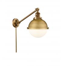  237-BB-HFS-81-BB - Hampden - 1 Light - 9 inch - Brushed Brass - Swing Arm