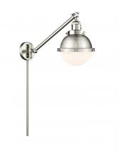  237-SN-HFS-61-SN - Hampden - 1 Light - 7 inch - Brushed Satin Nickel - Swing Arm