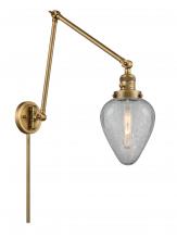  238-BB-G165 - Geneseo - 1 Light - 8 inch - Brushed Brass - Swing Arm