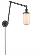  238-OB-G311 - Dover - 1 Light - 5 inch - Oil Rubbed Bronze - Swing Arm