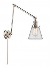 Innovations Lighting 238-PN-G62 - Cone - 1 Light - 8 inch - Polished Nickel - Swing Arm