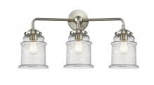  284-3W-SN-G184 - Canton - 3 Light - 24 inch - Brushed Satin Nickel - Bath Vanity Light