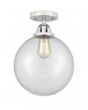  288-1C-PC-G202-10 - Beacon - 1 Light - 10 inch - Polished Chrome - Semi-Flush Mount