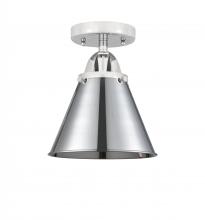  288-1C-PC-M13-PC - Appalachian - 1 Light - 8 inch - Polished Chrome - Semi-Flush Mount