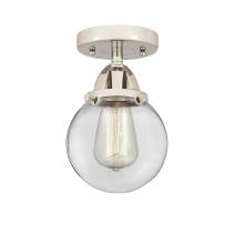  288-1C-PN-G202-6 - Beacon - 1 Light - 6 inch - Polished Nickel - Semi-Flush Mount