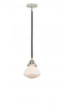  288-1S-BPN-G321 - Olean - 1 Light - 7 inch - Black Polished Nickel - Cord hung - Mini Pendant