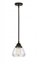  288-1S-OB-G172 - Fulton - 1 Light - 7 inch - Oil Rubbed Bronze - Cord hung - Mini Pendant