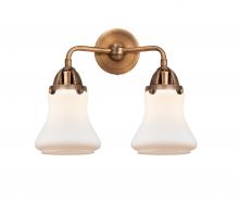  288-2W-AC-G191 - Bellmont - 2 Light - 14 inch - Antique Copper - Bath Vanity Light