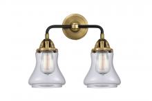  288-2W-BAB-G192 - Bellmont - 2 Light - 14 inch - Black Antique Brass - Bath Vanity Light