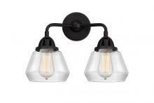  288-2W-BK-G172 - Fulton - 2 Light - 15 inch - Matte Black - Bath Vanity Light