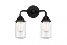  288-2W-BK-G312 - Dover - 2 Light - 13 inch - Matte Black - Bath Vanity Light