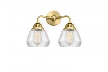  288-2W-SG-G172 - Fulton - 2 Light - 15 inch - Satin Gold - Bath Vanity Light