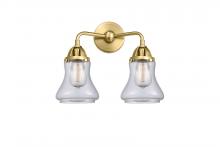  288-2W-SG-G192 - Bellmont - 2 Light - 14 inch - Satin Gold - Bath Vanity Light