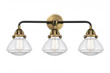  288-3W-BAB-G322 - Olean - 3 Light - 25 inch - Black Antique Brass - Bath Vanity Light