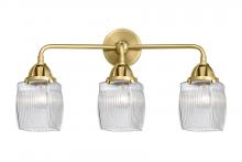  288-3W-SG-G302 - Colton - 3 Light - 24 inch - Satin Gold - Bath Vanity Light