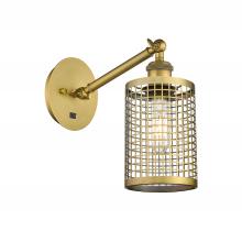  317-1W-BB-M18-BB - Nestbrook - 1 Light - 5 inch - Brushed Brass - Sconce