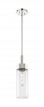  427-1S-PN-G427-14CL - Claverack - 1 Light - 6 inch - Polished Nickel - Pendant