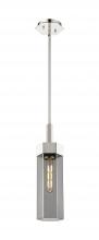  427-1S-PN-G427-14SM - Claverack - 1 Light - 6 inch - Polished Nickel - Pendant