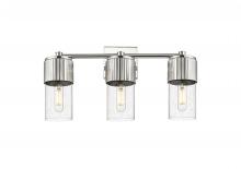  428-3W-PN-G428-7SDY - Bolivar - 3 Light - 21 inch - Polished Nickel - Bath Vanity Light