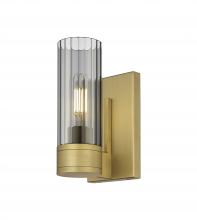  429-1W-BB-G429-8SM - Empire - 1 Light - 5 inch - Brushed Brass - Sconce