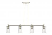  434-4I-PN-G434-7SDY - Crown Point - 4 Light - 44 inch - Polished Nickel - Island Light